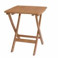 Anderson Anderson Teak TBF-024S Windsor 24 Inch Square Picnic Folding Table TBF-024S